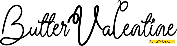 Butter Valentine Font