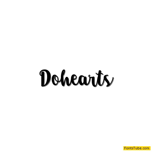 Dohearts Font Family