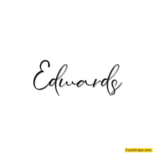 Edwards Font