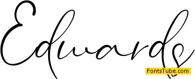 Edwards Font