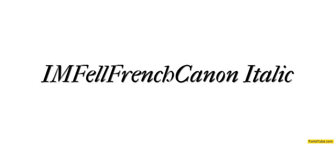 IM Fell French Canon