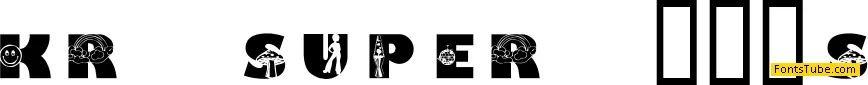 KR Super 70's Font