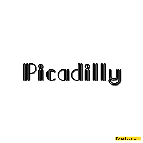 Picadilly Font Family