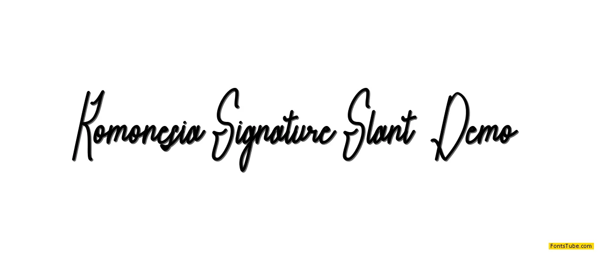 Komonesia Signature