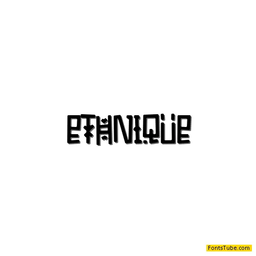 ETHNIQUE Font