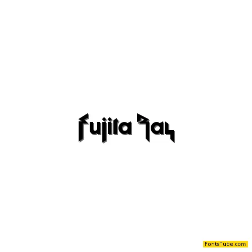 Fujita Ray Font