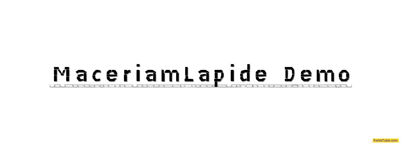 Maceriam Font Family