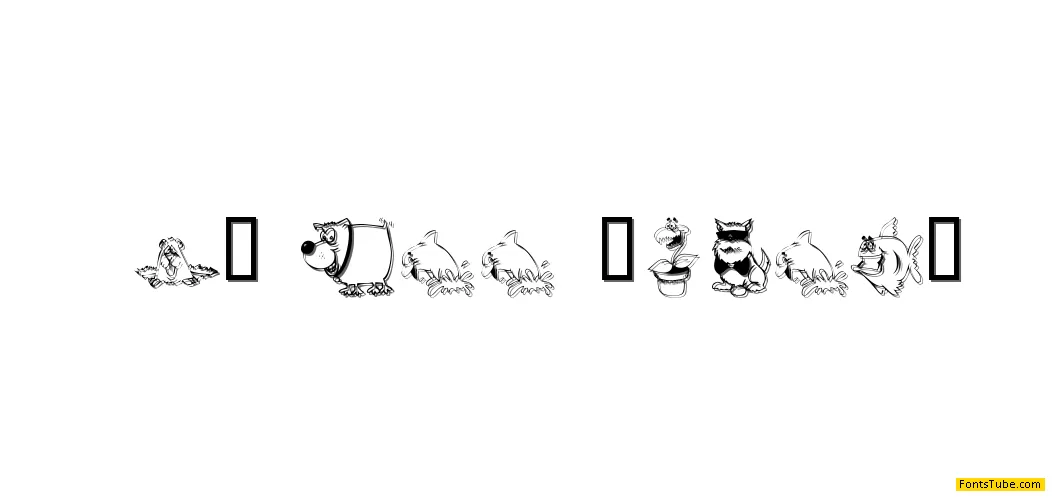 KR All Smiles Font