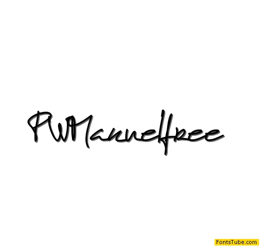 PWManuelfree Font