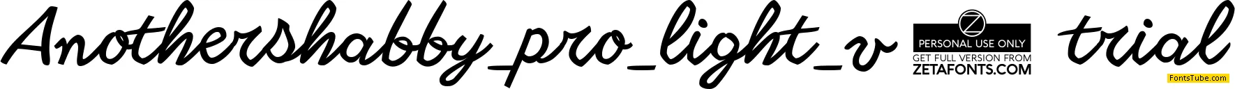 Another shabby Font Family