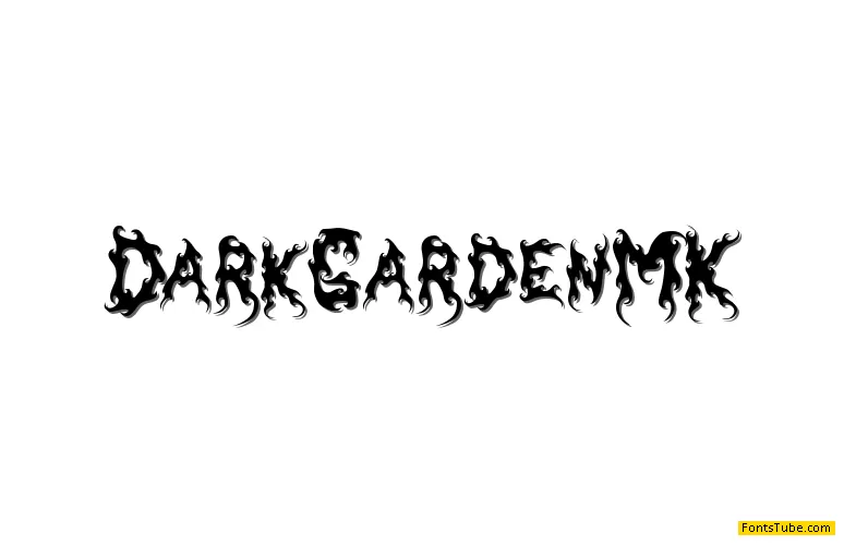 Dark Garden Font
