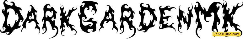 Dark Garden Font