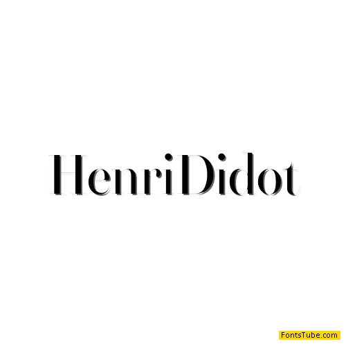 Henri Didot Font