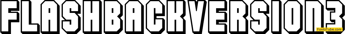 Flashback version 3 Font