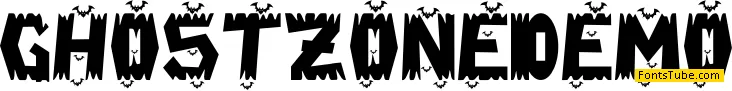 Ghost Zone - Personal Use Font