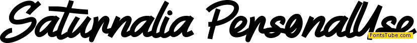 Saturnalia Font
