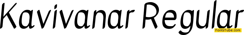 Kavivanar Font
