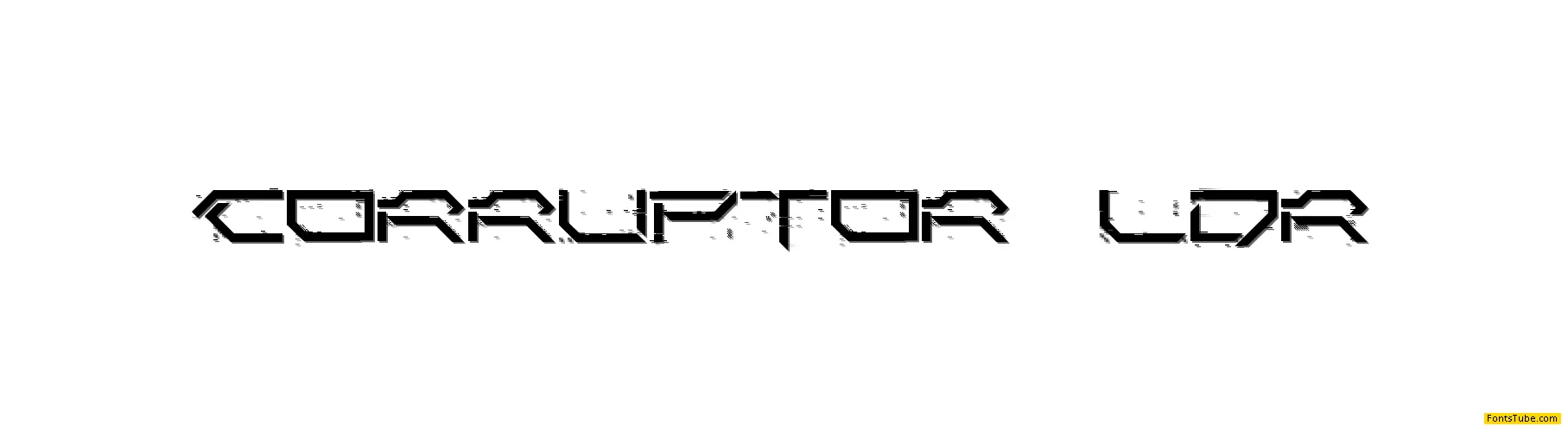 Corruptor Font Family
