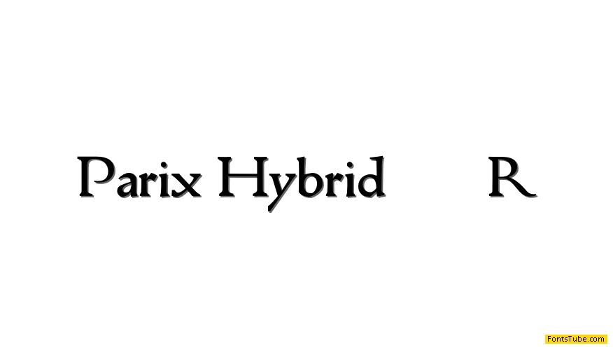 Parix Font