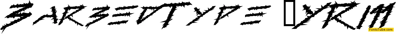 Barbed Type