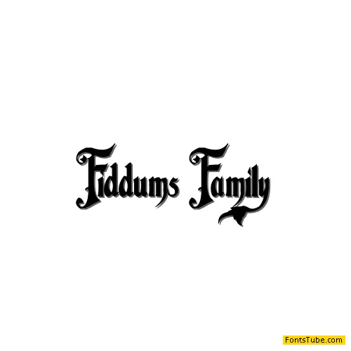 Fiddums Family Font