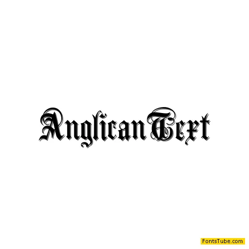 AnglicanText Font