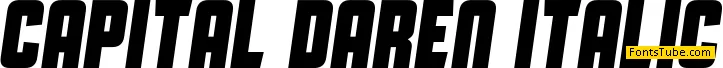 Capital Daren Font Family