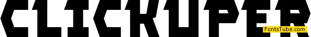 Clickuper Font