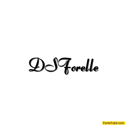 DS Forelle Font