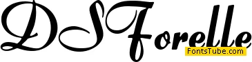 DS Forelle Font