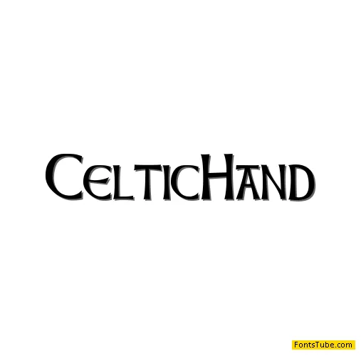 Celtic Hand Font