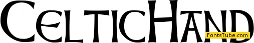 Celtic Hand Font