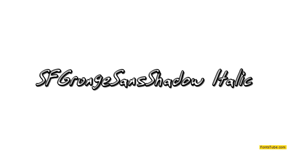 SF Grunge Sans Font Family