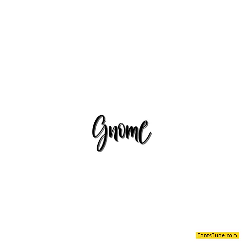 Gnome Font