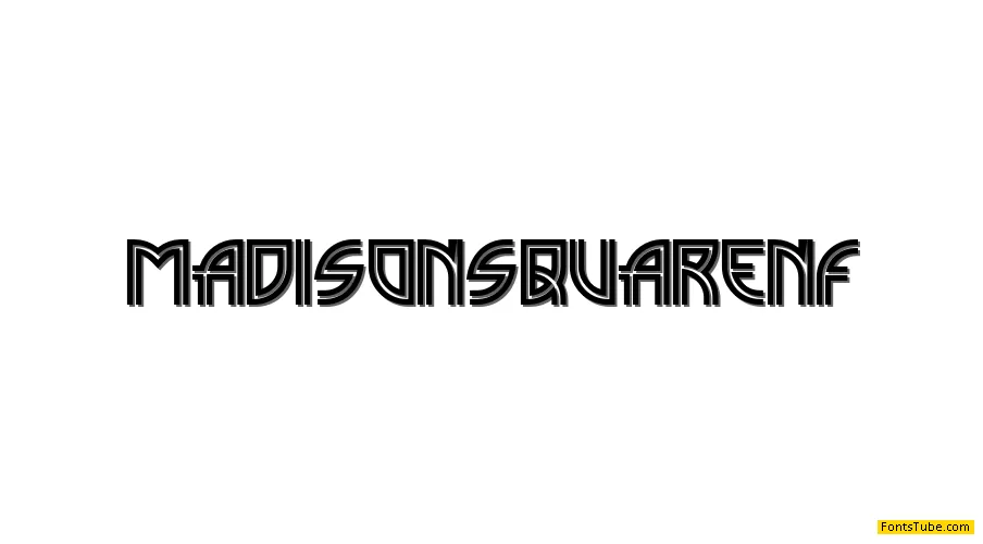 Madison Square NF Font