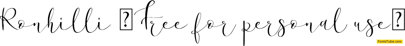 Ronhilli Font