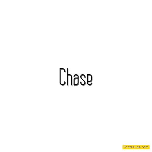 Chase Font