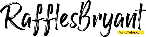 Raffles Bryant Font