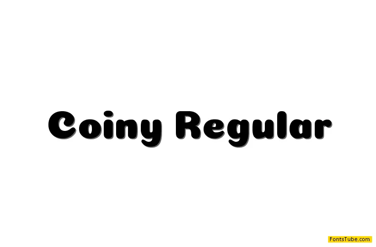 Coiny Regular Font