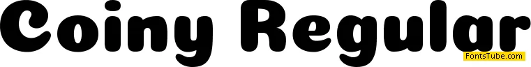 Coiny Regular Font