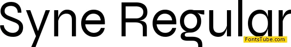 Syne Font Family