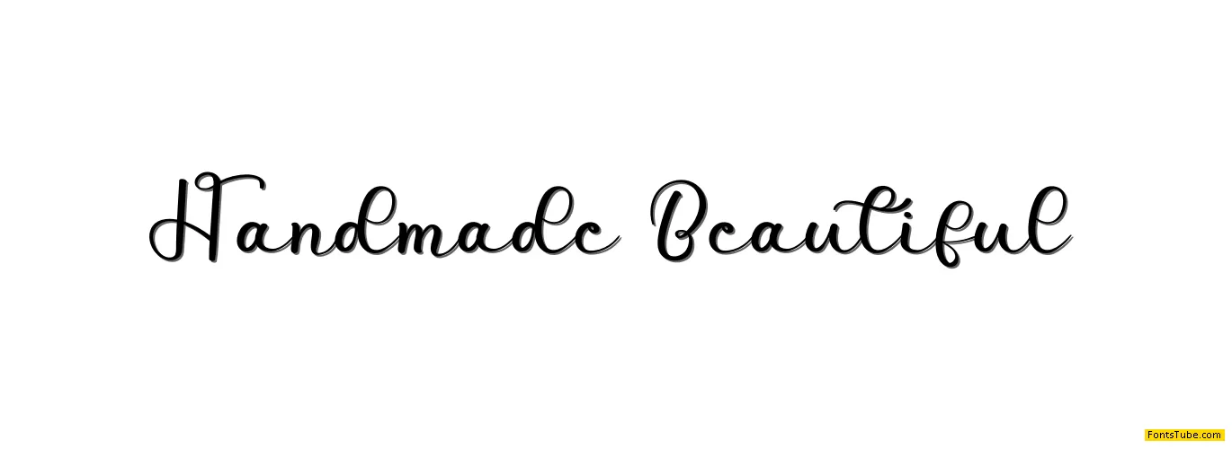 Handmade Beautiful Font