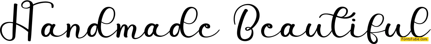Handmade Beautiful Font