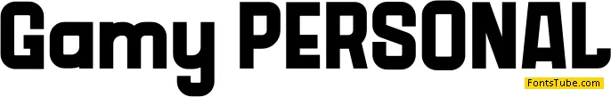 Gamy Font Family