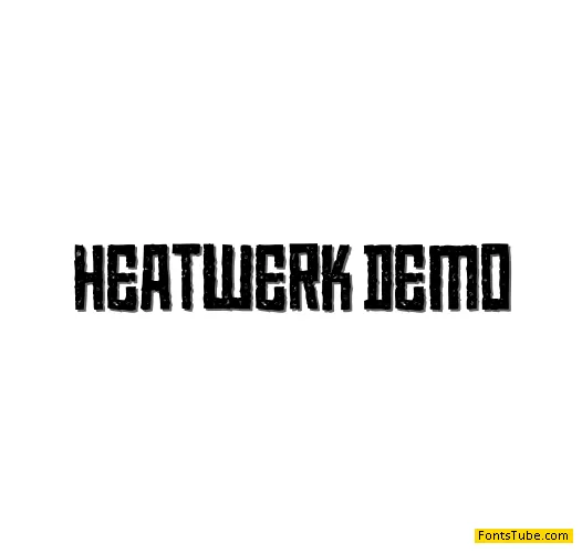 Heatwerk DEMO Font