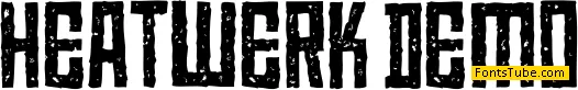 Heatwerk DEMO Font