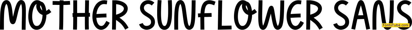 Mother Sunflower Sans