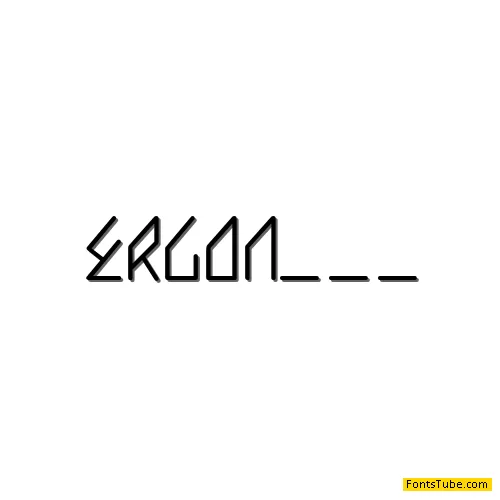 Ergonom Font Family
