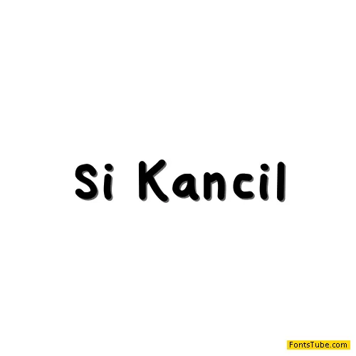 Si Kancil Font