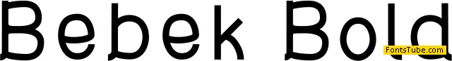 Bebek Font Family